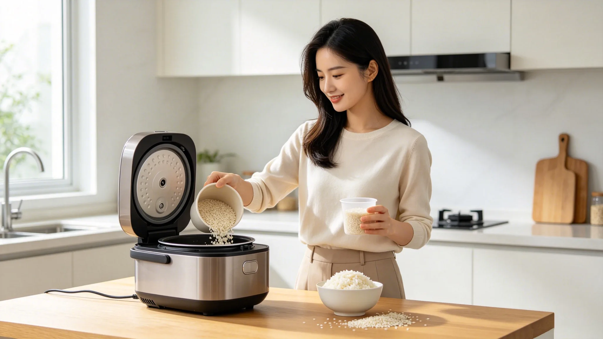 免泡糙米不泡直接煮，口感营养到底差多少？