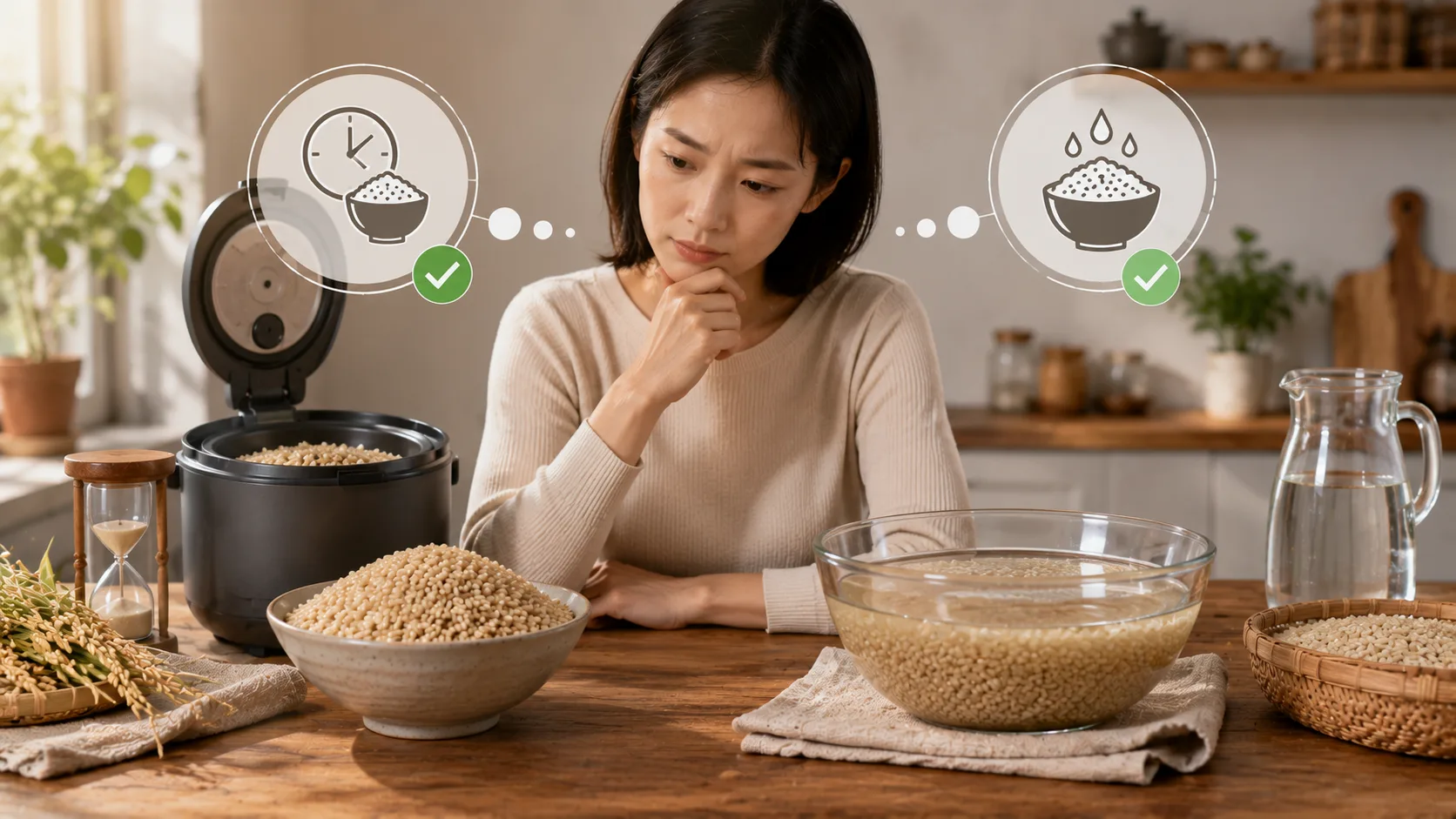 免泡糙米和泡发糙米，到底哪种更值得选？